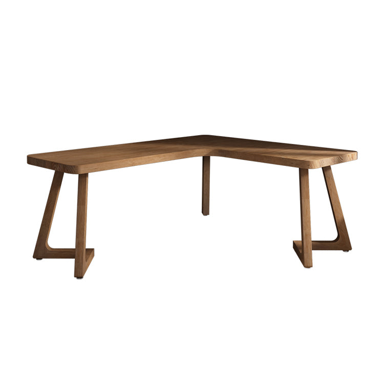 Contemporary Pine Writing Desk L-Shape Office Desk for Office Right Hand Return Clearhalo 'furn' 'furn_office_desk' 'Furniture' 'Office Desks' 'Office Furniture' 'office_desk' 6817916