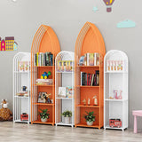 Libris de bibliothèque métallique standard Bibliothèque à dos fermé contemporain avec étagères