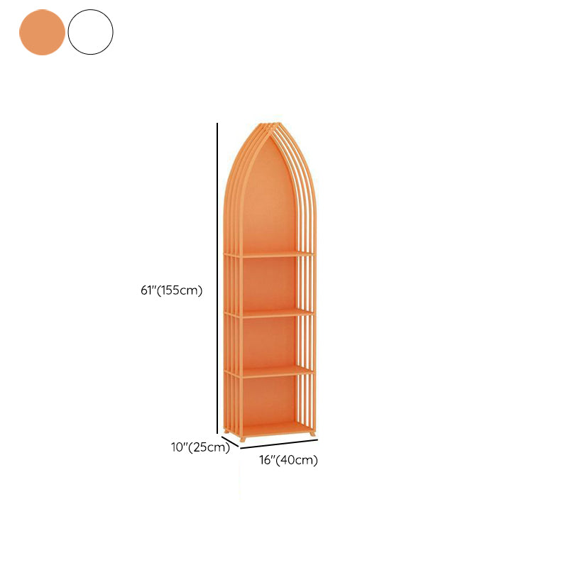 Libris de bibliothèque métallique standard Bibliothèque à dos fermé contemporain avec étagères