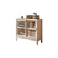 Modern Style Closed Back Book Shelf Wooden Bookcase in White