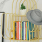 Metal Closed Back Bookshelf Modern Standard Bookcase with Shelves Clearhalo 'Bookcases' 'furn' 'furn_bookcases' 'Furniture' 'Office Furniture' 6821315