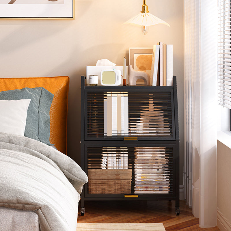 Metal Closed Back Standard Bookshelf Shelves Included Bookcase Clearhalo 'Bookcases' 'furn' 'furn_bookcases' 'Furniture' 'Office Furniture' 6821426