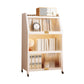 Metal Closed Back Standard Bookshelf Shelves Included Bookcase 24"L x 14"W x 45"H White Clearhalo 'Bookcases' 'furn' 'furn_bookcases' 'Furniture' 'Office Furniture' 6821432