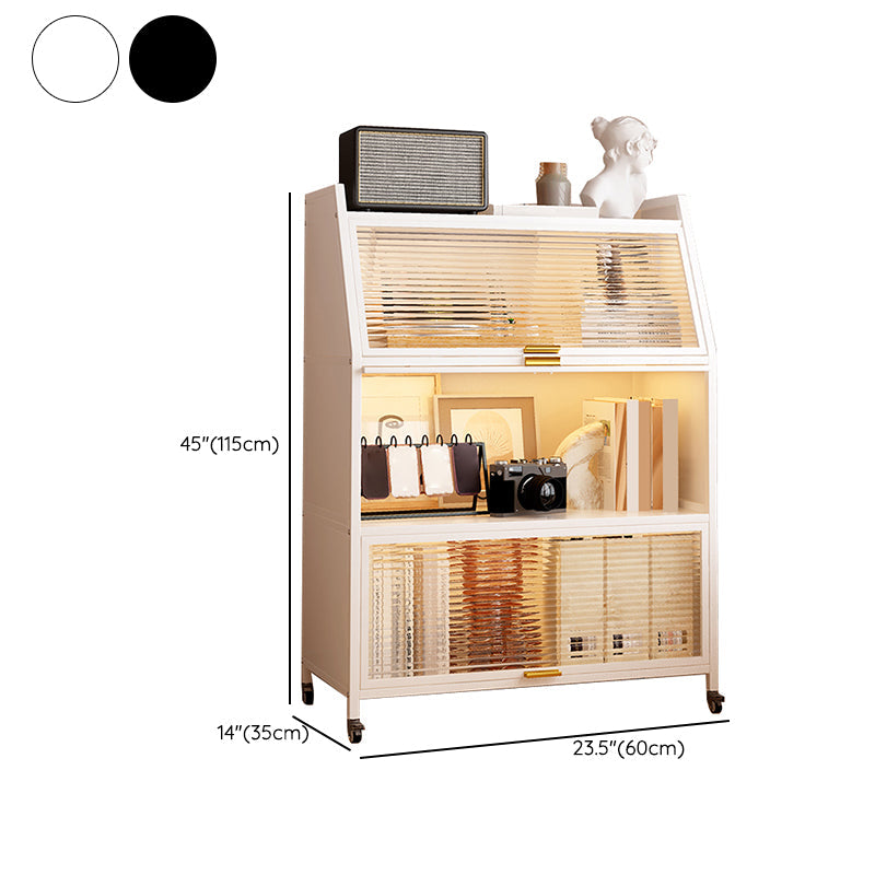 Metal Closed Back Standard Bookshelf Shelves Included Bookcase Clearhalo 'Bookcases' 'furn' 'furn_bookcases' 'Furniture' 'Office Furniture' 6821456