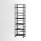 Metall Standard Bücherregal Modern Open Back Bookshelf mit Regalen