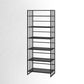 Metall Standard Bücherregal Modern Open Back Bookshelf mit Regalen