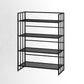 Metall Standard Bücherregal Modern Open Back Bookshelf mit Regalen