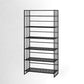 Metall Standard Bücherregal Modern Open Back Bookshelf mit Regalen