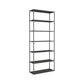 Scandinavian Etagere Bookcase Metal Open Back Bookshelf with Shelves