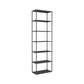 Scandinavian Etagere Bookcase Metal Open Back Bookshelf with Shelves