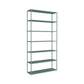 Scandinavian Etagere Bookcase Metal Open Back Bookshelf with Shelves