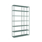 Scandinavian Etagere Bookcase Metal Open Back Bookshelf with Shelves