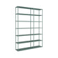 Scandinavian Etagere Bookcase Metal Open Back Bookshelf with Shelves