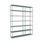 Scandinavian Etagere Bookcase Metal Open Back Bookshelf with Shelves