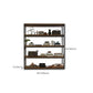 Wooden Etagere Bookcase Industrial Open Back Bookshelf with Shelves Clearhalo 'Bookcases' 'furn' 'furn_bookcases' 'Furniture' 'Office Furniture' 6821561