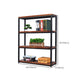 Wooden Etagere Bookcase Industrial Open Back Bookshelf with Shelves Clearhalo 'Bookcases' 'furn' 'furn_bookcases' 'Furniture' 'Office Furniture' 6821564