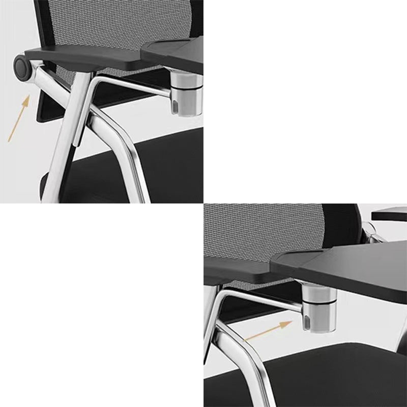 Eigentijdse stijl conferentie stoel metalen frame bureaustoel met arm