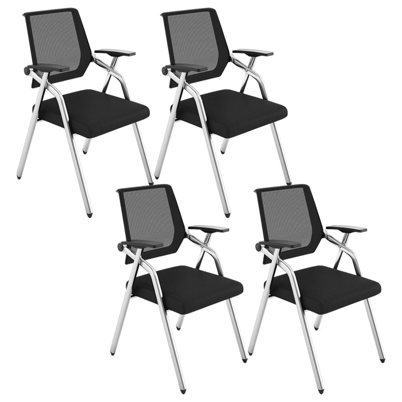 Eigentijdse stijl conferentie stoel metalen frame bureaustoel met arm