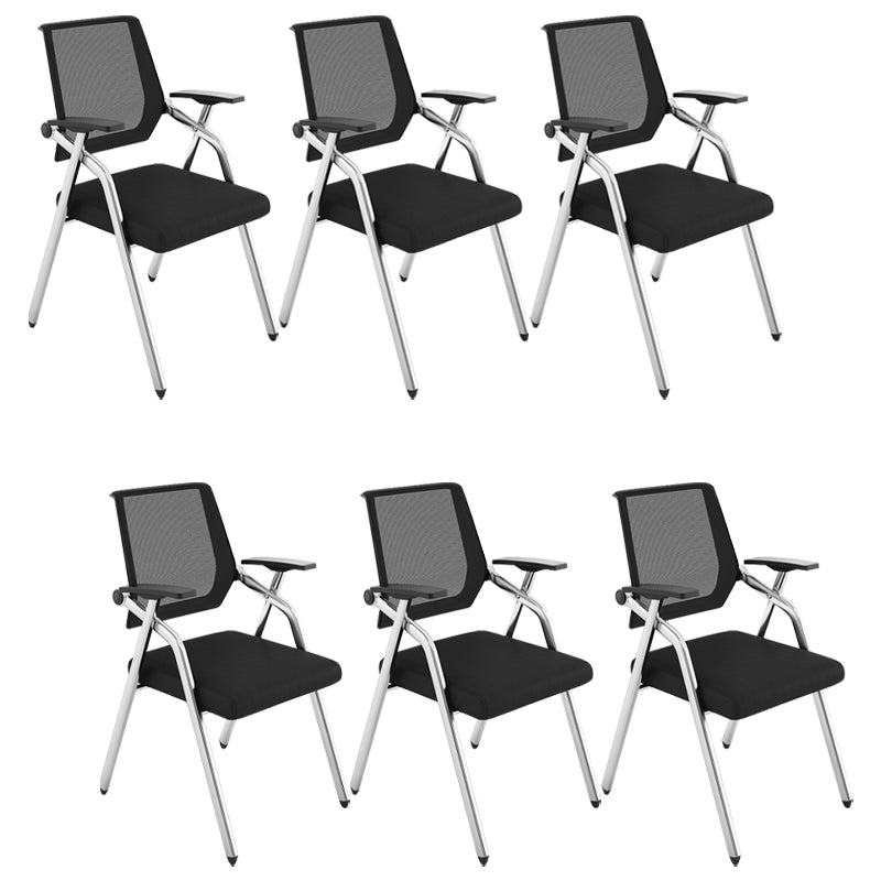 Eigentijdse stijl conferentie stoel metalen frame bureaustoel met arm