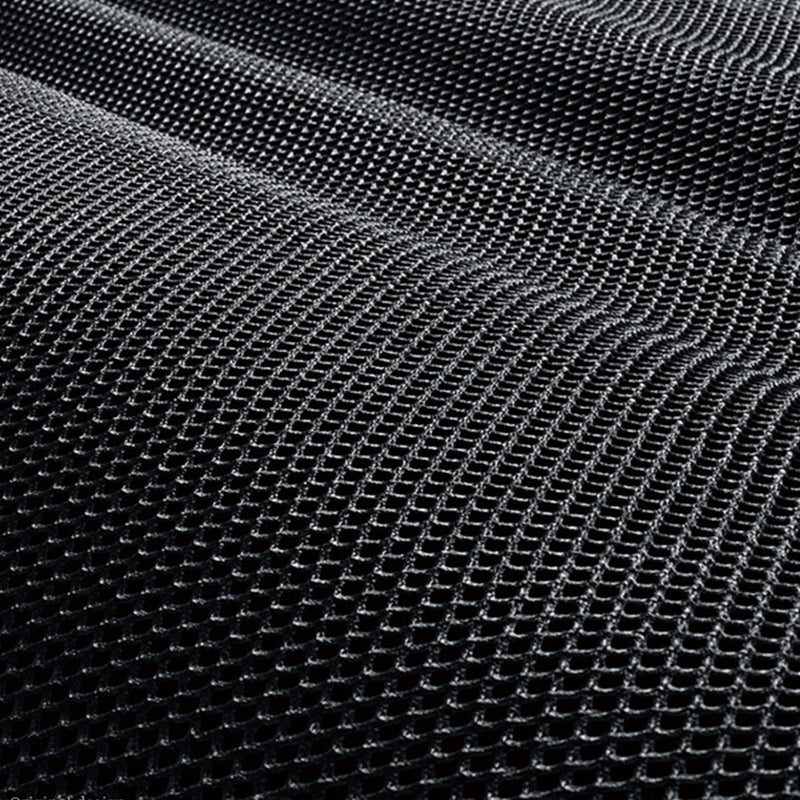 Chaise de conférence contemporaine à dossier en maille, chaise de travail à bras fixes pour le bureau