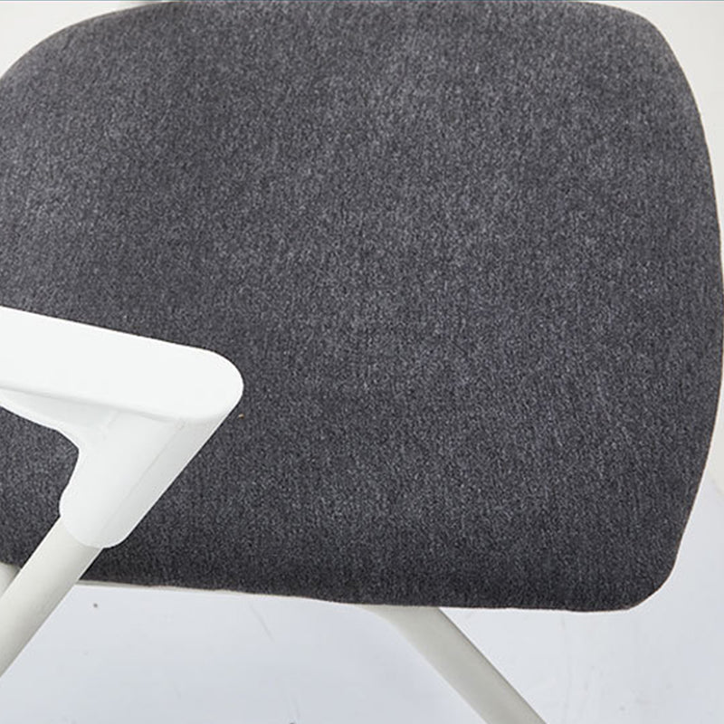 モダンスタイルの会議椅子腕付き金属フレームオフィス椅子