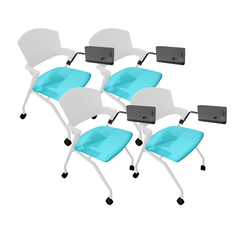 モダンスタイルの会議椅子腕付き金属フレームオフィス椅子