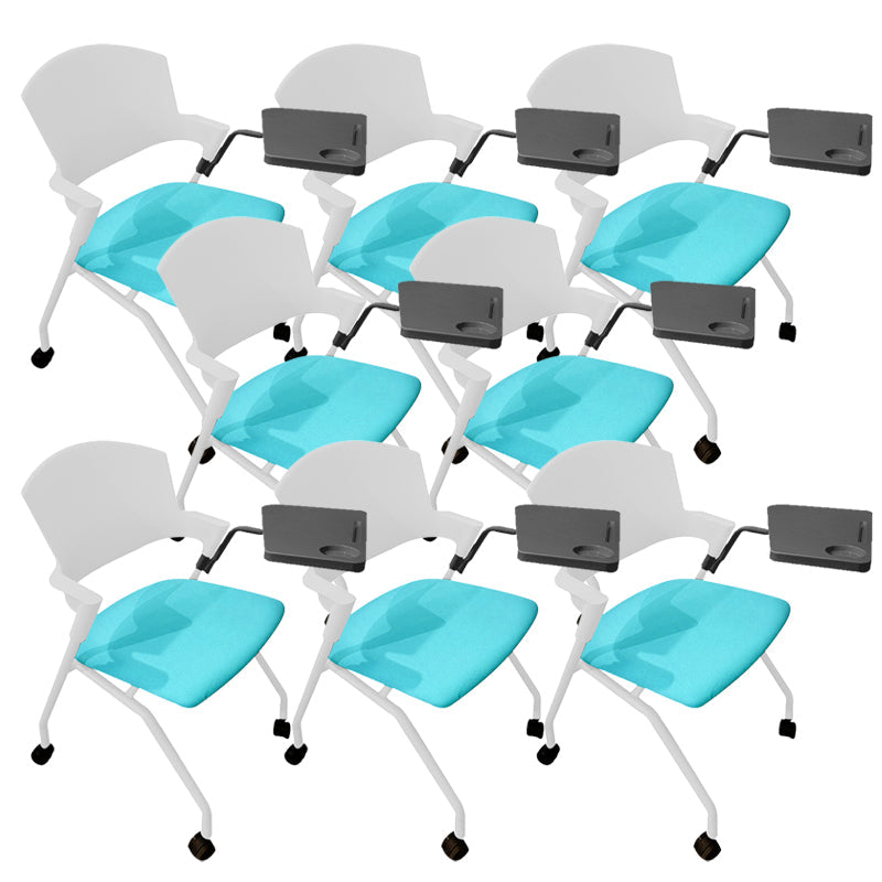 モダンスタイルの会議椅子腕付き金属フレームオフィス椅子