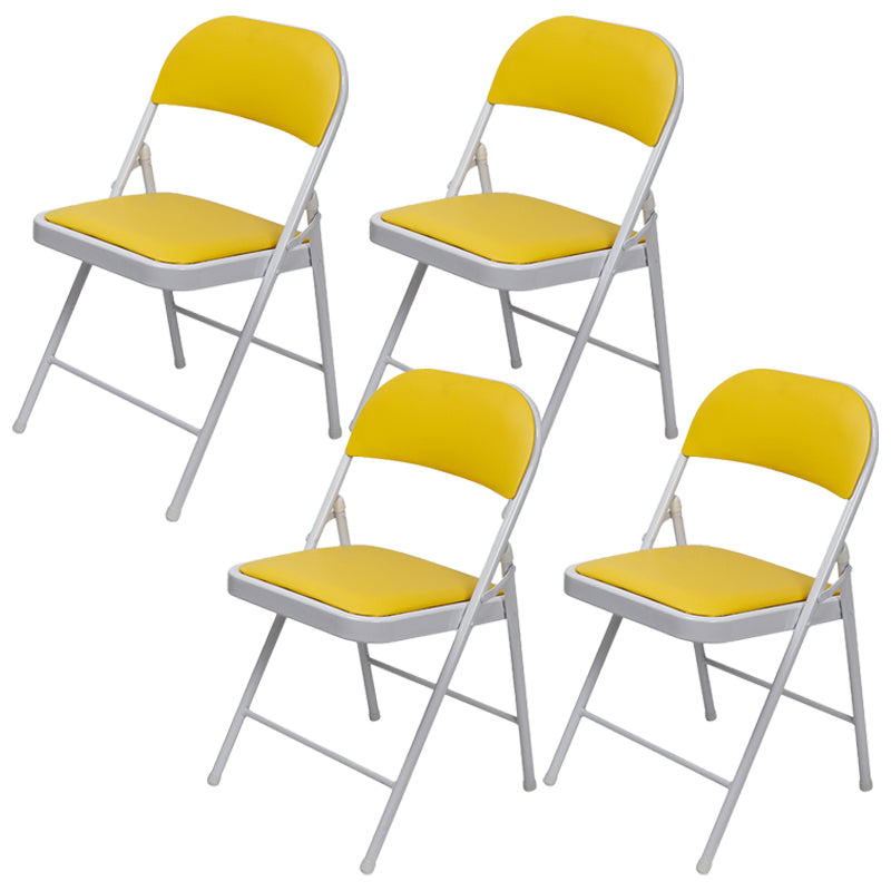 Silla de metal de la silla de conferencia contemporánea sin brazo