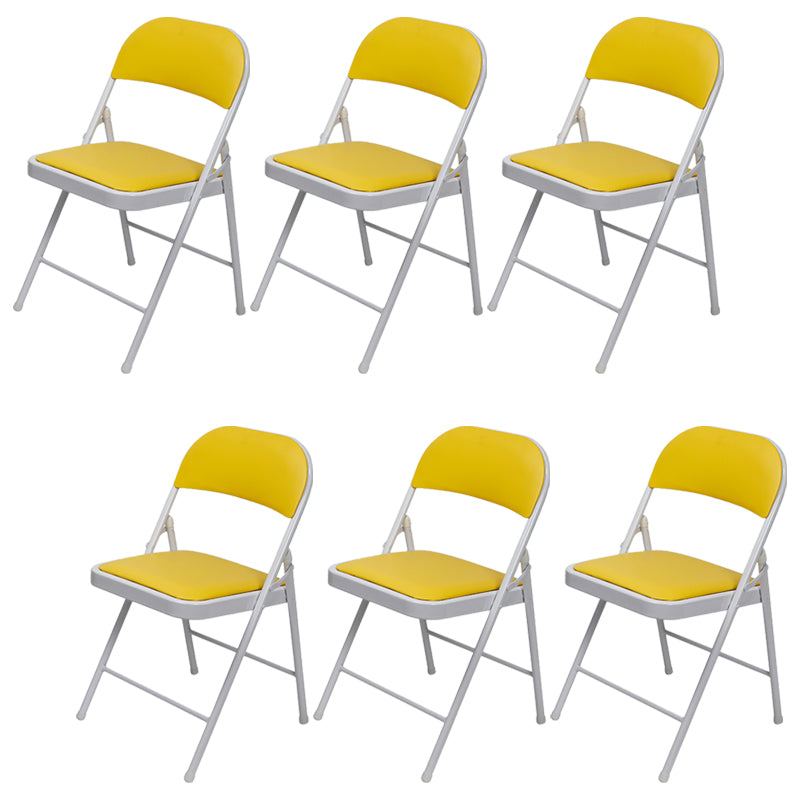 Silla de metal de la silla de conferencia contemporánea sin brazo