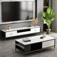 Console de meuble TV moderne, rangement ouvert, pour salon