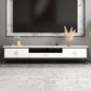 Console de meuble TV moderne, rangement ouvert, pour salon