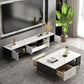 Console de meuble TV moderne, rangement ouvert, pour salon