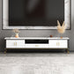 Console de meuble TV moderne, rangement ouvert, pour salon