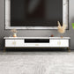 Console de meuble TV moderne, rangement ouvert, pour salon