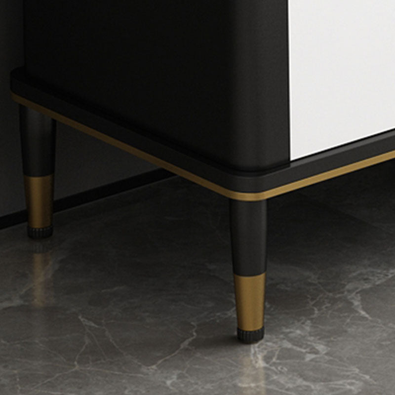 Console de meuble TV moderne, rangement ouvert, pour salon