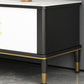 Console de meuble TV moderne, rangement ouvert, pour salon