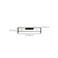 Console de meuble TV moderne, rangement ouvert, pour salon