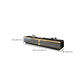 Glass TV Stand Console Enclosed Storage TV Console with Drawers Clearhalo 'furn' 'furn_tv_stands_entertainment_centers' 'Furniture' 'Living Room Furniture' 'TV Stands & Entertainment Centers' 'TV Stands & Media Storage Furniture' 'tv_stands_entertainment_centers' 6822211