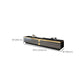 Glass TV Stand Console Enclosed Storage TV Console with Drawers Clearhalo 'furn' 'furn_tv_stands_entertainment_centers' 'Furniture' 'Living Room Furniture' 'TV Stands & Entertainment Centers' 'TV Stands & Media Storage Furniture' 'tv_stands_entertainment_centers' 6822212