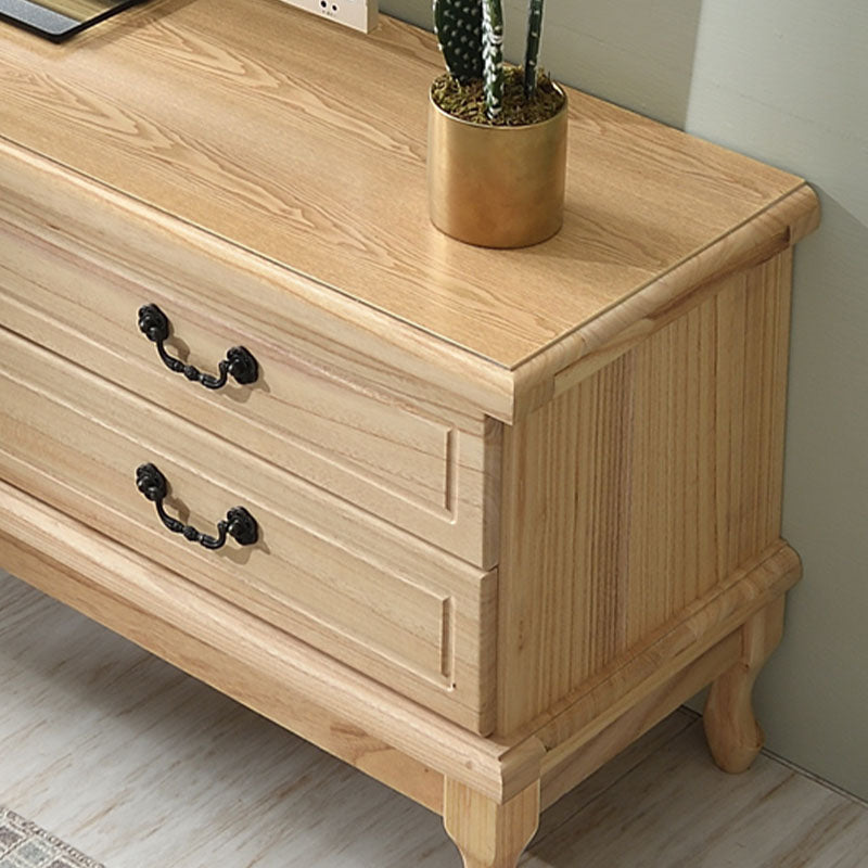 Wooden TV Stand Console Enclosed Storage TV Console with Drawers Clearhalo 'furn' 'furn_tv_stands_entertainment_centers' 'Furniture' 'Living Room Furniture' 'TV Stands & Entertainment Centers' 'TV Stands & Media Storage Furniture' 'tv_stands_entertainment_centers' 6822241