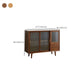 Contemporary Display Stand Beech Storage Cabinet for Dining Room
