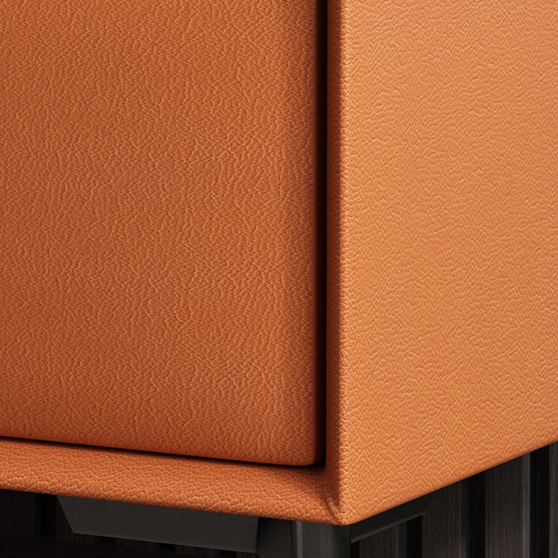 Contemporary Accent Table Nightstand Stone Nightstand with Drawers Clearhalo 'Bedroom Furniture' 'furn' 'furn_night_stand' 'Furniture' 'night_stand' 'Nightstands' 6822517