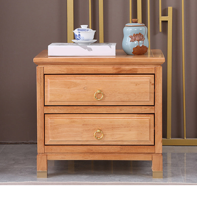 Traditional Accent Table Nightstand Antique Finish Drawer Storage Bed Nightstand Clearhalo 'Bedroom Furniture' 'furn' 'furn_night_stand' 'Furniture' 'night_stand' 'Nightstands' 6822575