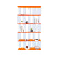 Scandinavian Standard Bookshelf Acrylic Open Back Bookcase with Shelves