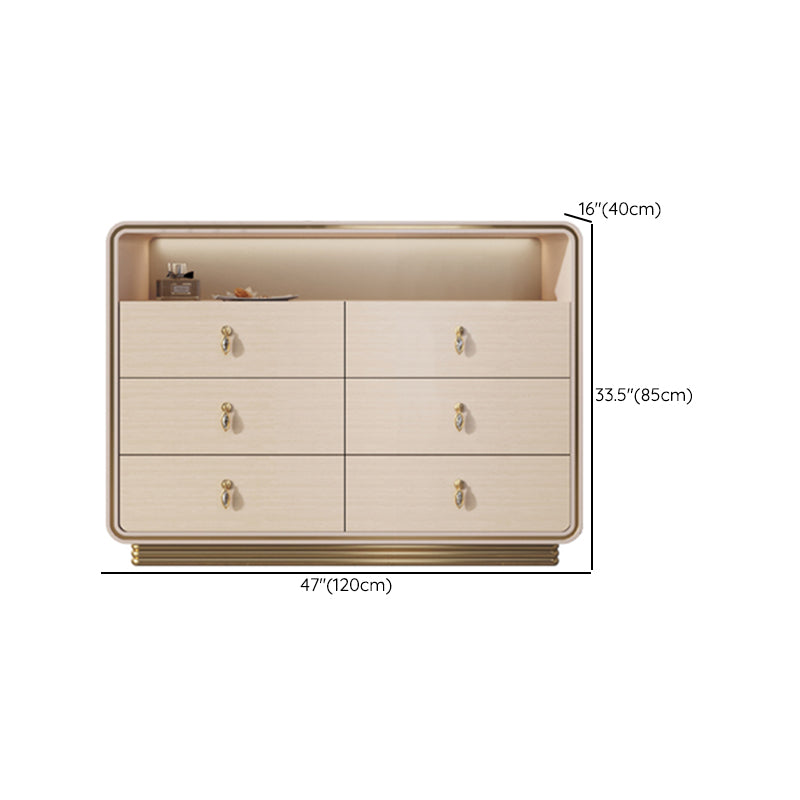 15.6-inch Width Solid Wood Storage Chest Classic Glam Storage Chest Dresser Clearhalo 'Bedroom Furniture' 'Dressers & Chests' 'dressers_chests' 'furn' 'furn_dressers_chests' 'Furniture' 6822622