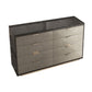 16.38-inch Width Storage Chest Modern Storage Chest Dresser with 3/8/5 Drawers 47"L x 17"W x 36"H Grey Stone Clearhalo 'Bedroom Furniture' 'Dressers & Chests' 'dressers_chests' 'furn' 'furn_dressers_chests' 'Furniture' 6822684