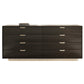 16.38-inch Width Storage Chest Modern Storage Chest Dresser with 3/8/5 Drawers 63"L x 17"W x 36"H Black Solid Wood Clearhalo 'Bedroom Furniture' 'Dressers & Chests' 'dressers_chests' 'furn' 'furn_dressers_chests' 'Furniture' 6822691
