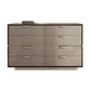 16.38-inch Width Storage Chest Modern Storage Chest Dresser with 3/8/5 Drawers 47"L x 17"W x 36"H Grey Solid Wood Clearhalo 'Bedroom Furniture' 'Dressers & Chests' 'dressers_chests' 'furn' 'furn_dressers_chests' 'Furniture' 6822695