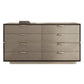 16.38-inch Width Storage Chest Modern Storage Chest Dresser with 3/8/5 Drawers 55"L x 17"W x 36"H Grey Solid Wood Clearhalo 'Bedroom Furniture' 'Dressers & Chests' 'dressers_chests' 'furn' 'furn_dressers_chests' 'Furniture' 6822698