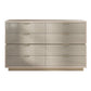 16.38-inch Width Storage Chest Modern Storage Chest Dresser with 3/8/5 Drawers 47"L x 17"W x 36"H Dark Gray Solid Wood Clearhalo 'Bedroom Furniture' 'Dressers & Chests' 'dressers_chests' 'furn' 'furn_dressers_chests' 'Furniture' 6822702